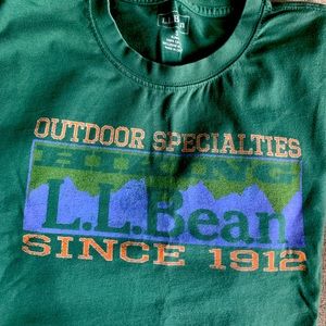 LLBean 100%cotton tee
